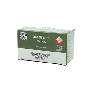 Magtech Tactical .300 Blackout Ammo 123 Grain FMJ - 300BLKB