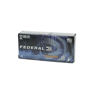 Federal Power-Shok 32 Winchester Special Ammo 170 Grain Jacketed Soft Point - 32A